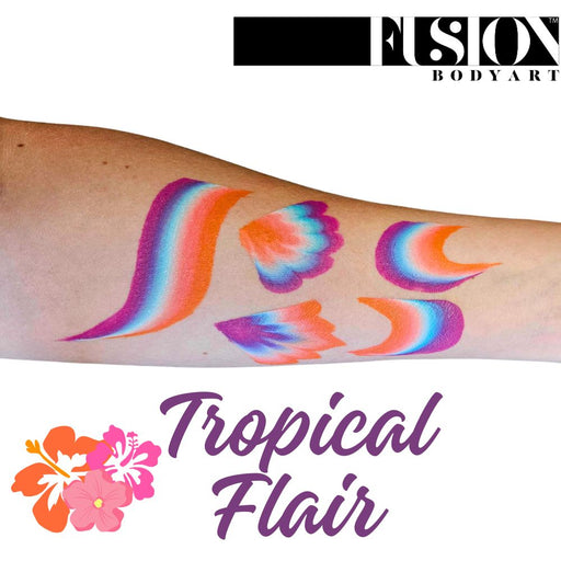 Fusion Body Art Face Paint - Split Cake | Tropical Flair 30g