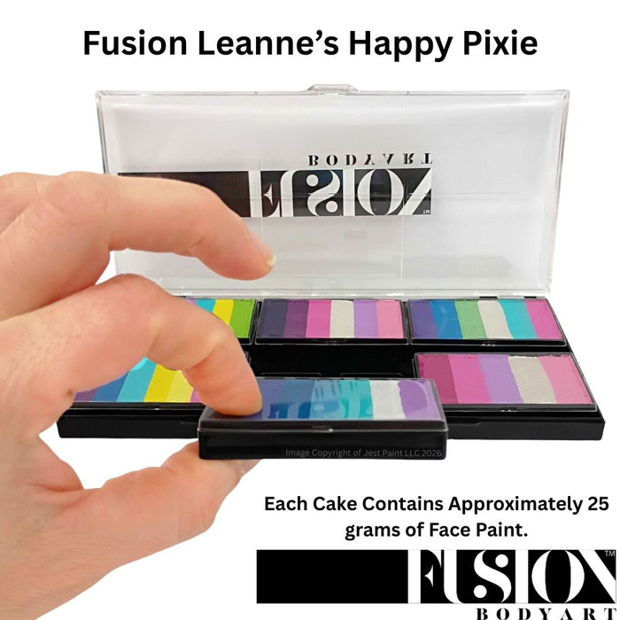 Fusion Body Art  | Petal Palette |  Leanne's HAPPY PIXIE