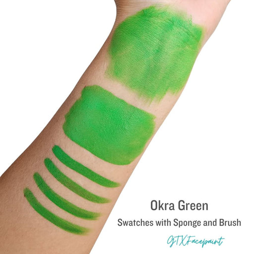 GTX Face Paint | Crafting Cake - Regular Okra Green  60gr