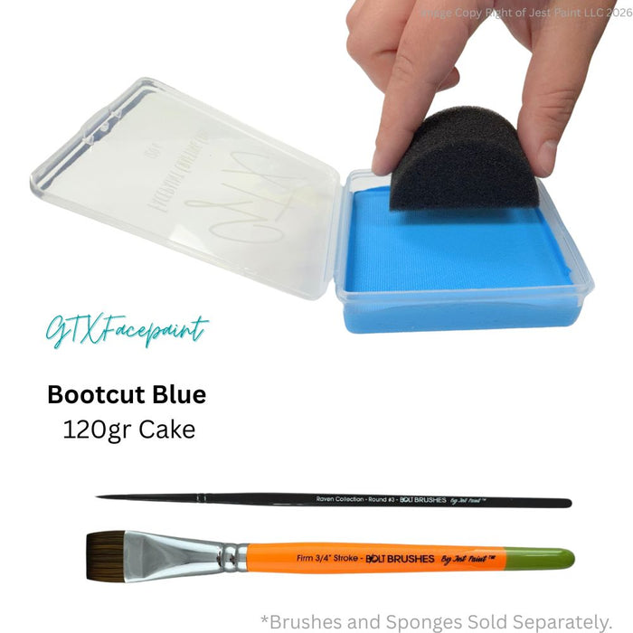 GTX Face Paint | Crafting Cake - Regular Bootcut Blue  120gr