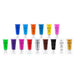 GTX Face Paint | Silicone Based Water Resistant CREAM KIT - Regular Colors  (15 x 25ml Easy Squeezy Tubes)