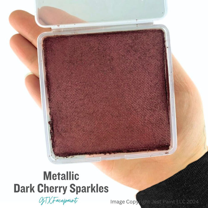 GTX Face Paint | Crafting Cake - Metallic Dark Cherry Sparkles 120gr