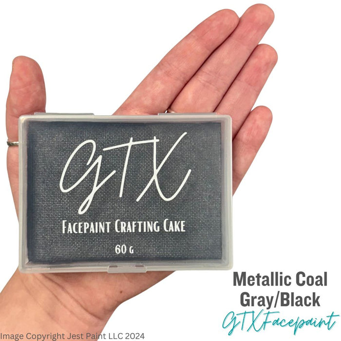 GTX Face Paint | Crafting Cake - Metallic Coal  60gr