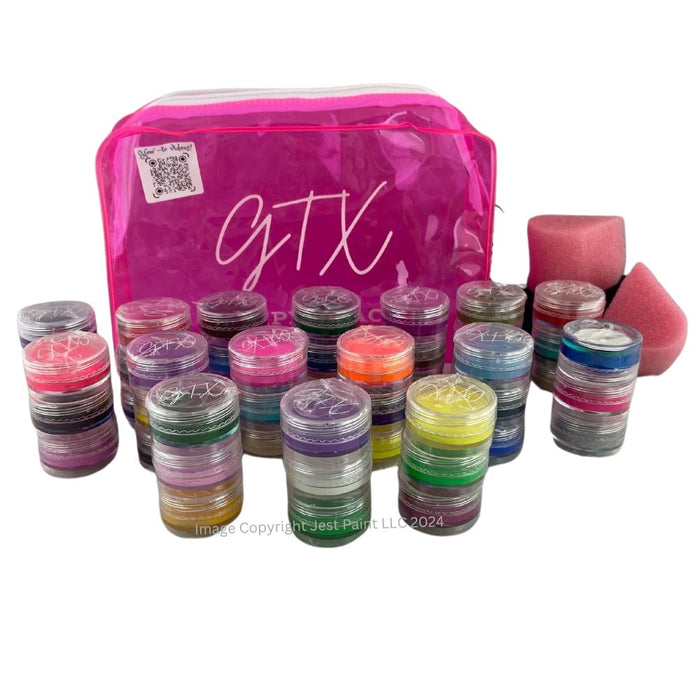 GTX Paint | Crafting Cake Kit - 48 Color SAMPLE PACK - 3gr Each Color (Neon Colors are SFX-Non Cosmetic)