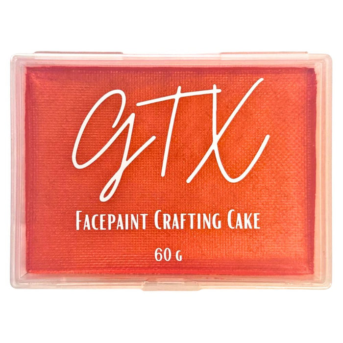 GTX Face Paint | Crafting Cake - Metallic Molten Lava Orange 60gr