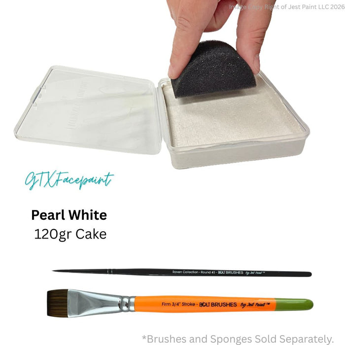 GTX Face Paint | Crafting Cake - Metallic Pearl White  120gr