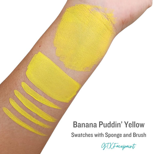 GTX Face Paint | Crafting Cake - Regular Banana Puddin' Yellow  60gr