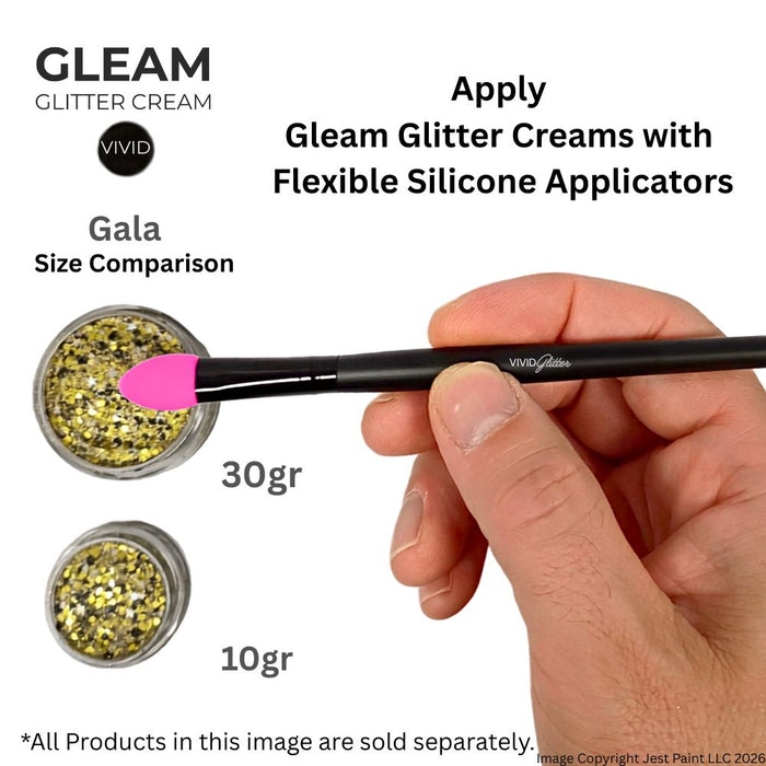 VIVID Glitter |  GLEAM Glitter Cream | Small GALA (10gr)