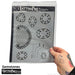 Tattoo Pro 181 | Air Brush Body Painting Stencil - Gemstones