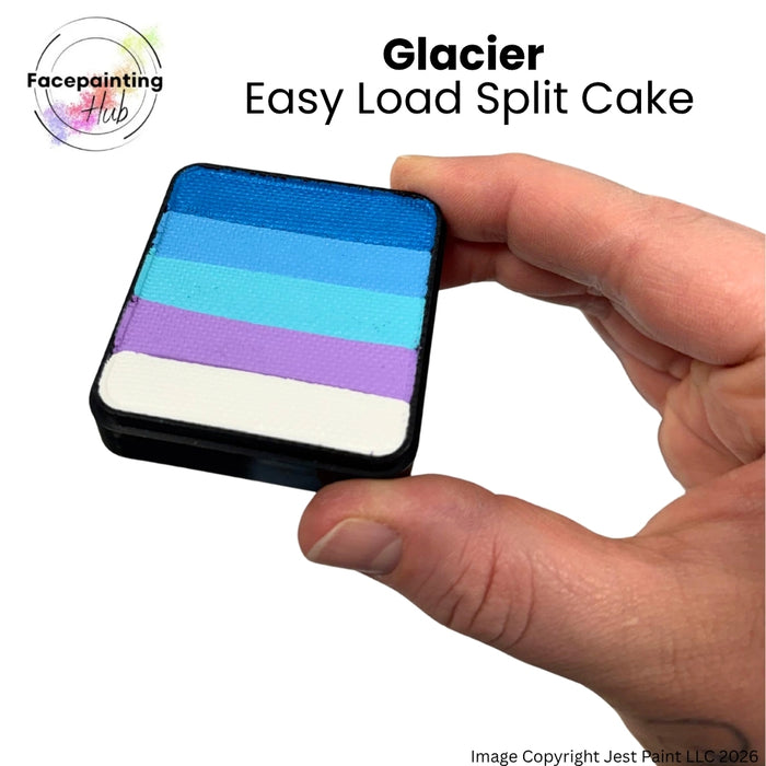 Facepainting Hub |  Easy Load Split Cake - GLACIER - 30gr