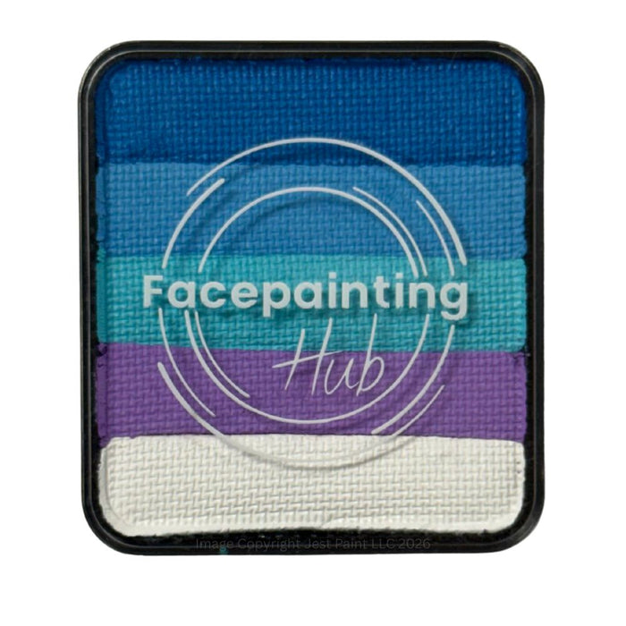Facepainting Hub |  Easy Load Split Cake - GLACIER - 30gr