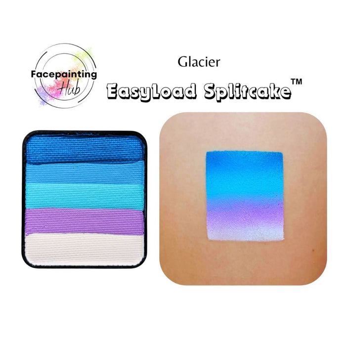 Facepainting Hub |  Easy Load Split Cake - GLACIER - 30gr