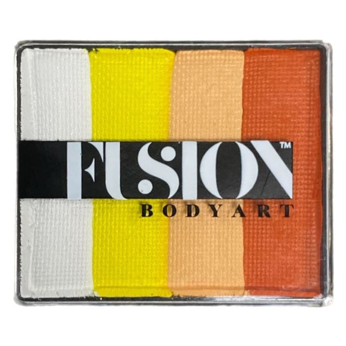 Fusion Body Art Face Paint - Rainbow Cake | NEW Glowing Tiger 50gr by Jest Paint