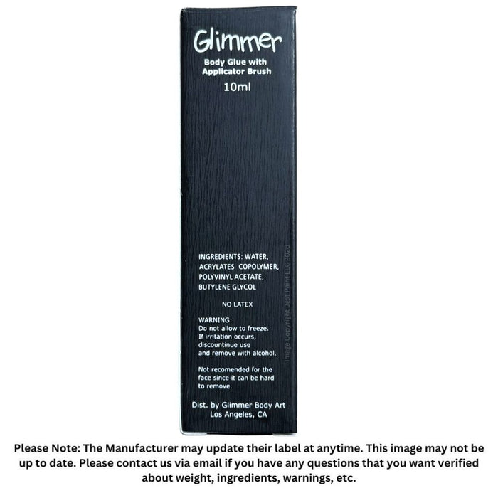 Glimmer Body Art - Glitter Tattoo Body Glue - 10ml Lip Gloss Tube #12