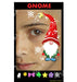 Stencil Eyes / Profiles - Face Painting Stencil - Gnome
