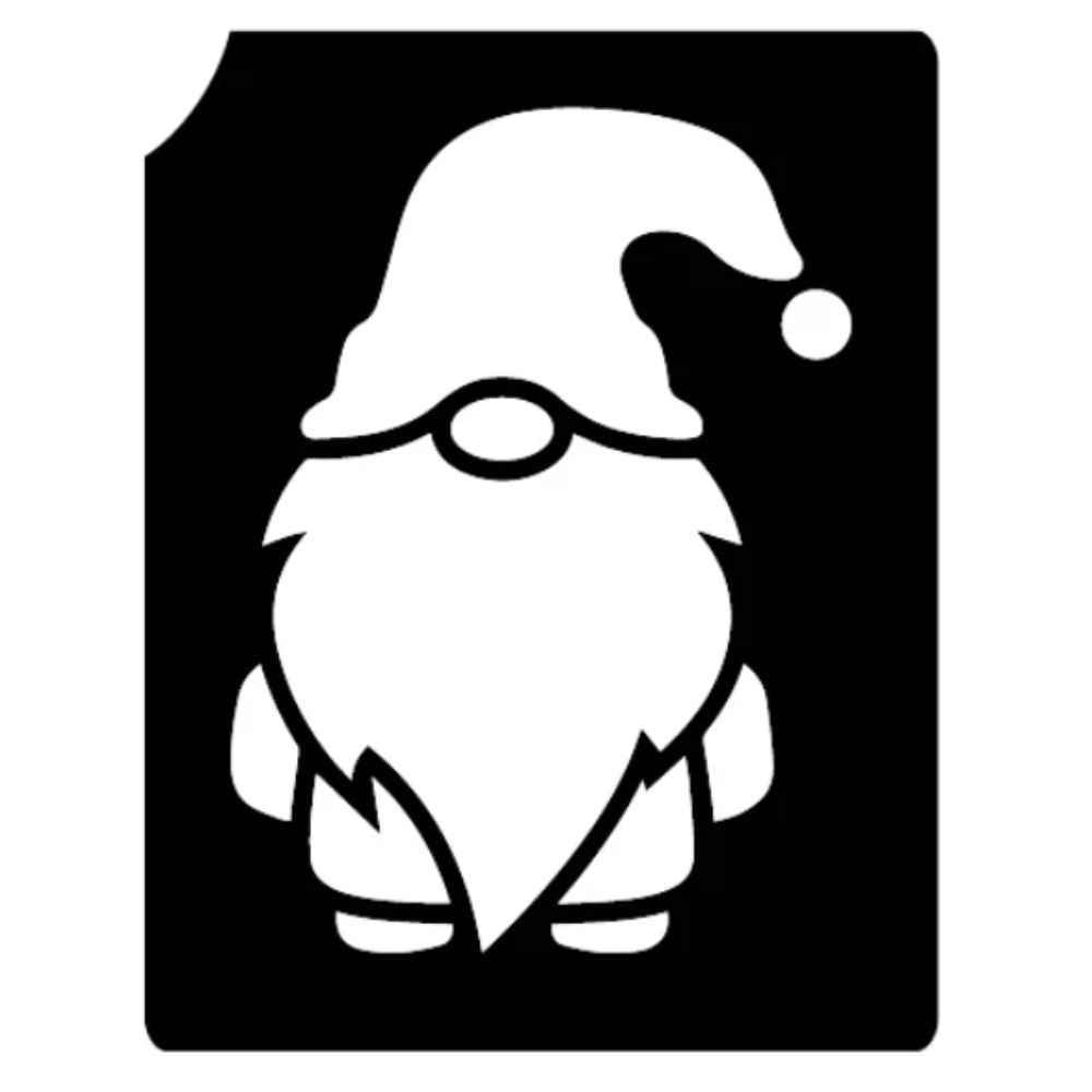 Art Factory Glitter Tattoo Stencil (815) Gnome 5 Pack 112
