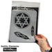 Tattoo Pro 199 | Air Brush Body Painting Stencil - Gothic Elements 2