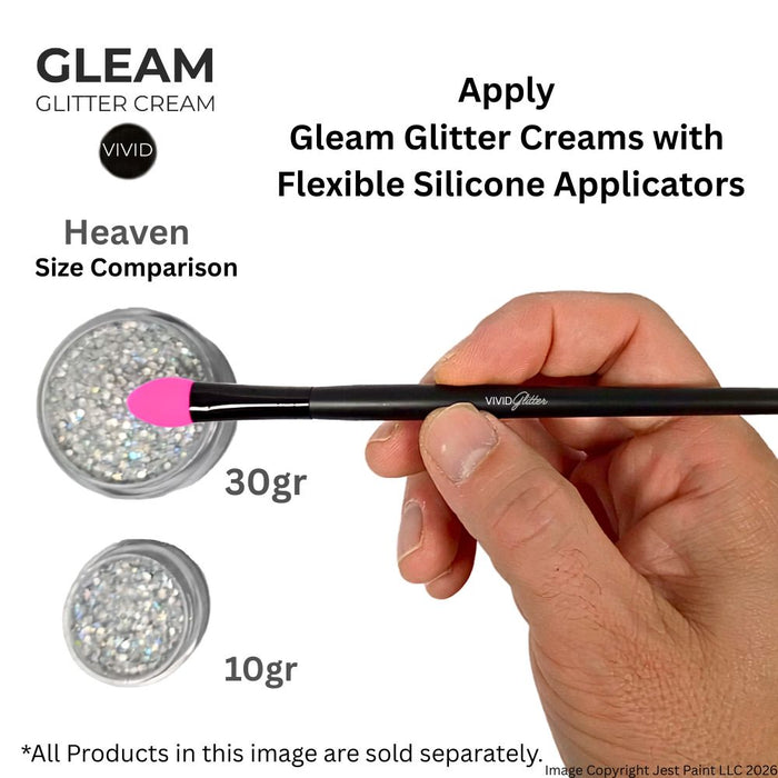 VIVID Glitter |  GLEAM Glitter Cream | Small HEAVEN (10gr)
