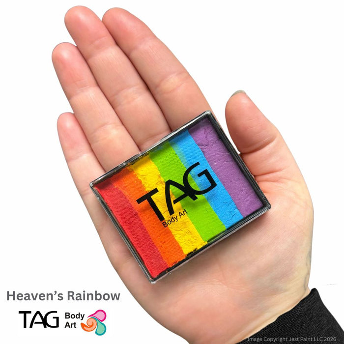 TAG Face Paint Split Cake - EXCL Heaven's Rainbow 50gr  #30