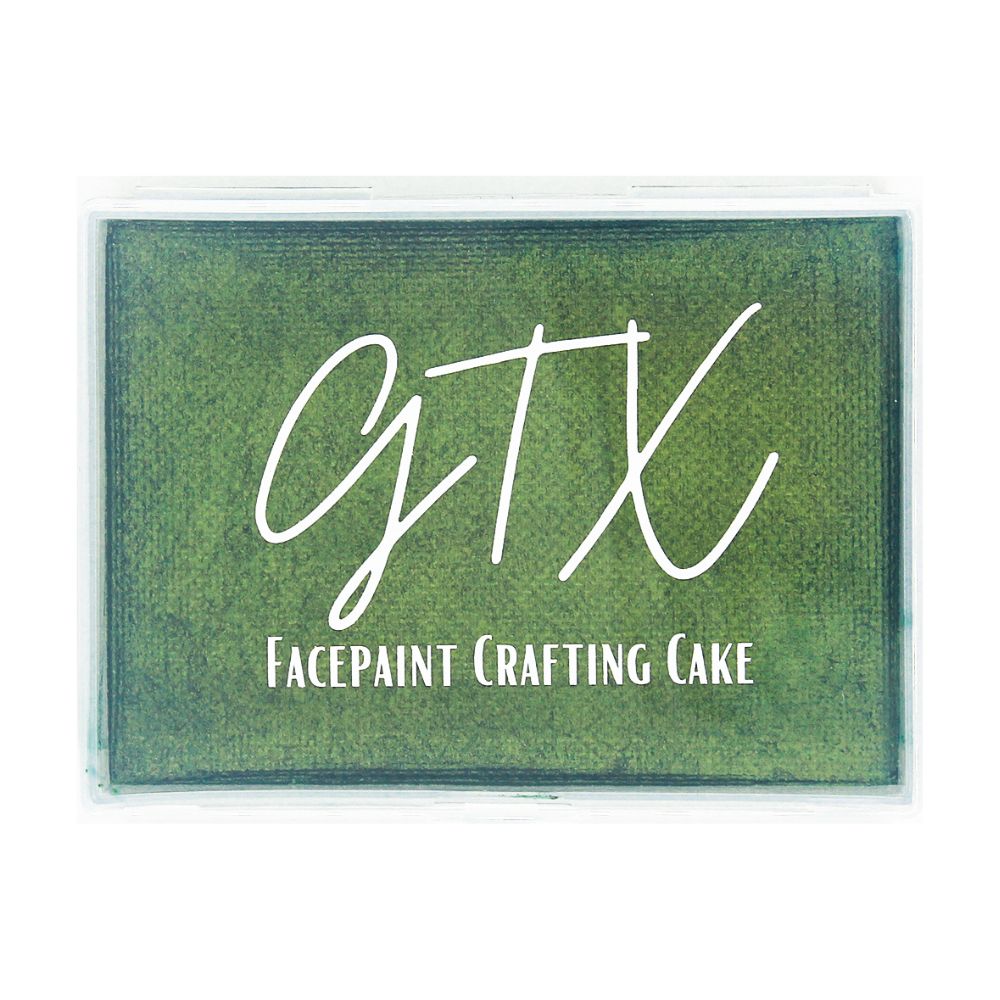 GTX Face Paint Crafting Cake Metallic Hunter Green 60gr — Jest