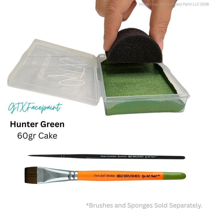 GTX Face Paint | Crafting Cake - Metallic Hunter Green  60gr