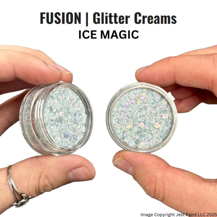 Fusion Body Art | Glitter Creams - ICE MAGIC 10mL