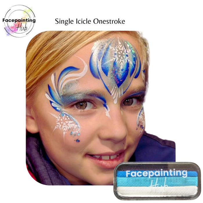 Facepainting Hub |  OneStroke Palette Single Refill - ICICLE - 14gr