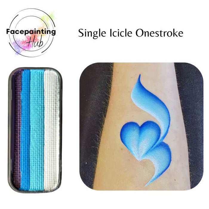 Facepainting Hub |  OneStroke Palette Single Refill - ICICLE - 14gr