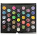 Superstar | ULTIMATE Fine Cosmetic Glitter Set - Case and Insert with 35 Glitter Jars (5ml each)