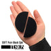 Fusion Body Art | Half Round  Face Paint Sponges | SOFT Pure Black