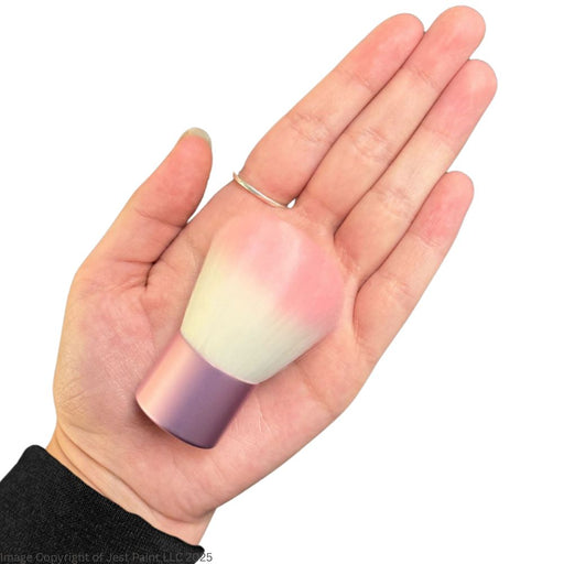 Two Tone Kabuki Brush (White and Pink)