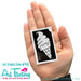 Art Factory | Glitter Tattoo Stencil - (412) Ice Cream Cone - 5 Pack - #155