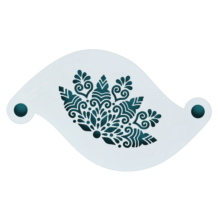 Superstar  | Face Painting Stencil - Ice Crown (77103)