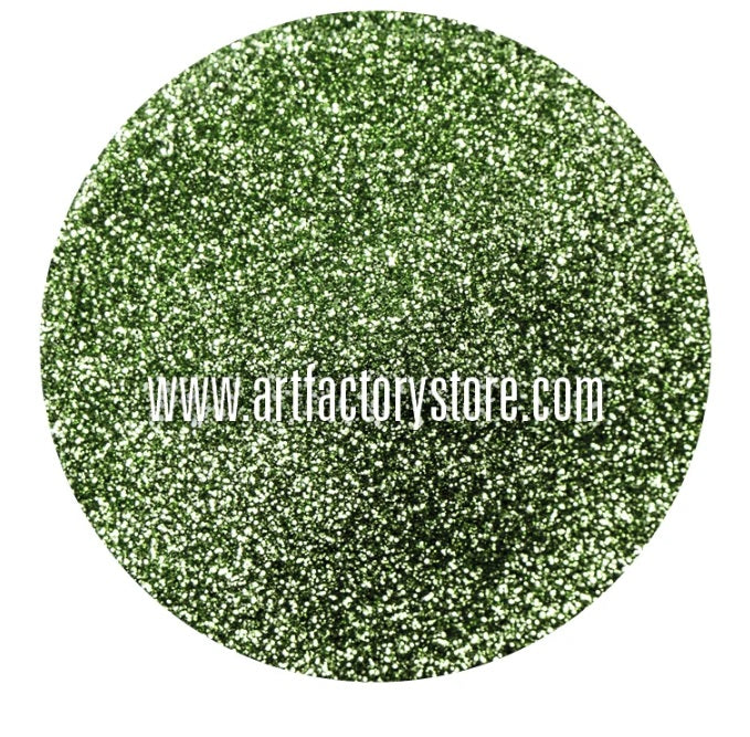 Art Factory | Rainbow Jewel Body Glitter Poof- Jade Green (1/2oz)