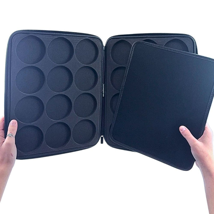 Jest Paint - Ultimate Professional Face Painting Case with Two Removable Foam Inserts