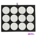Jest Paint | Face Painting Foam Insert - 12 Round Slots (Holds 12 FUSION/Global/ TAG/FPA/Cameleon/ DFX/ Kryvaline)