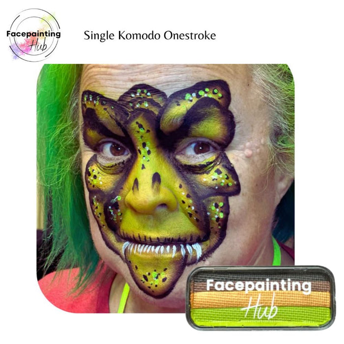Facepainting Hub |  OneStroke Palette Single Refill - KOMODO - 14gr