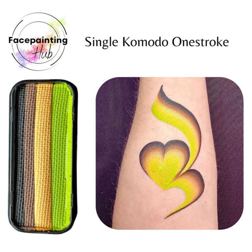 Facepainting Hub |  OneStroke Palette Single Refill - KOMODO - 14gr