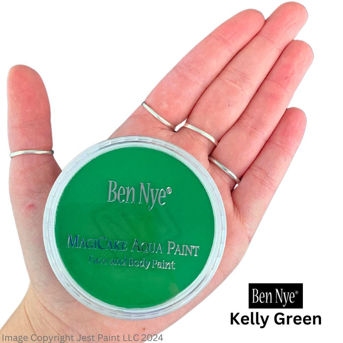 BenNye | MagiCake Face Paint - Kelly Green   .77oz/22gr