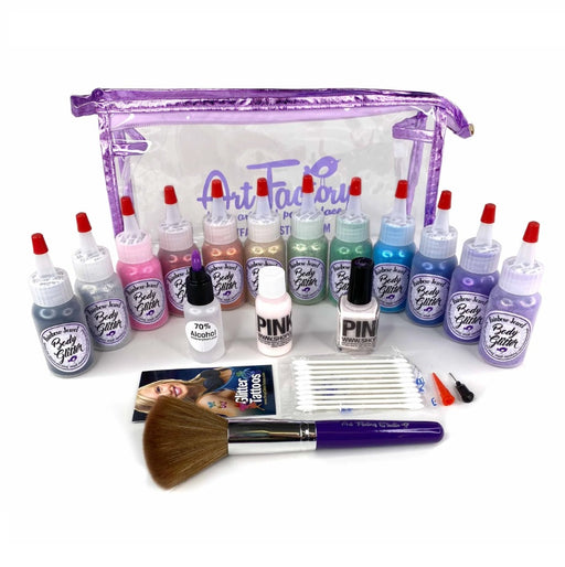TAG BODY ART  GIRLS Glitter Tattoo Kit with 20 Stencils — Jest Paint -  Face Paint Store