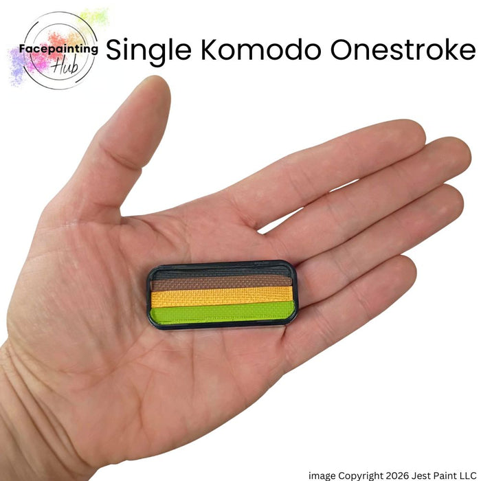 Facepainting Hub |  OneStroke Palette Single Refill - KOMODO - 14gr