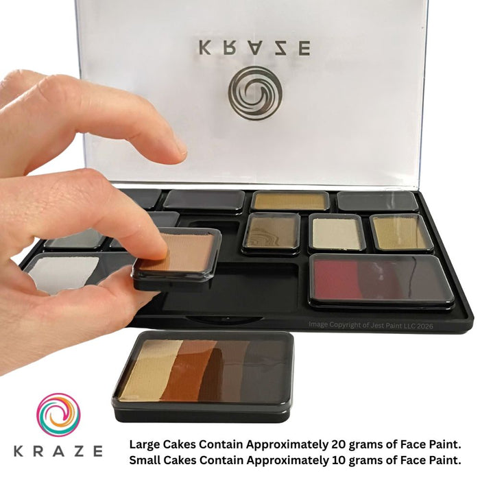 Kraze FX Face Paints | ULTIMATE HALLOWEEN PALETTE by Bianca Hannah