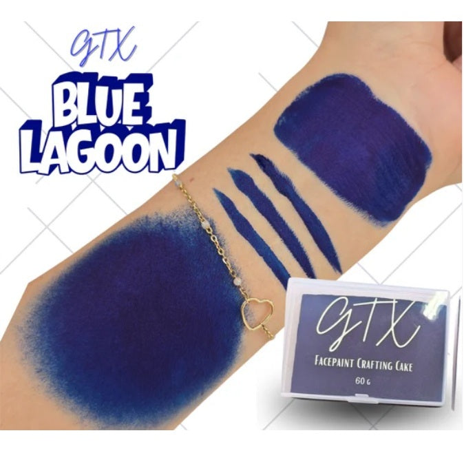 GTX Face Paint | Crafting Cake - Regular Blue Lagoon  60gr