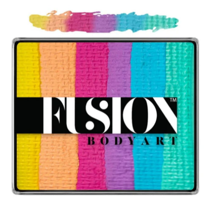 Fusion Body Art Face Paint - Rainbow Cake | Leanne's Rainbow Bliss 40gr
