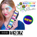 Fusion Body Art  | Face Painting Palette - Leanne's Rainbow Flower