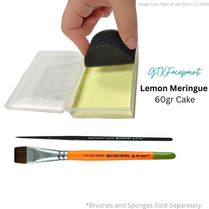 GTX Face Paint | Crafting Cake - Regular Lemon Meringue Yellow 60gr