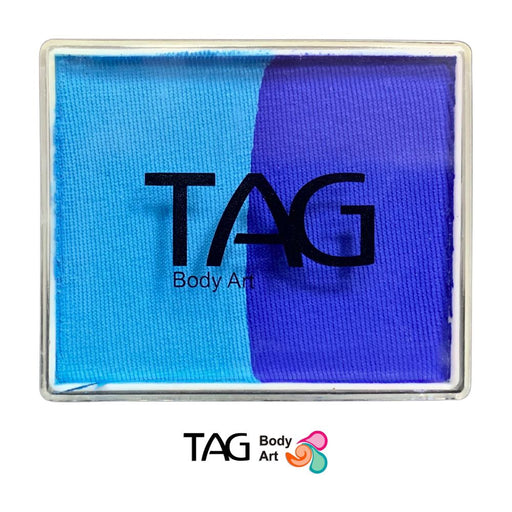 TAG Face Paint Split - EXCL Light Blue and Royal Blue 50gr #14