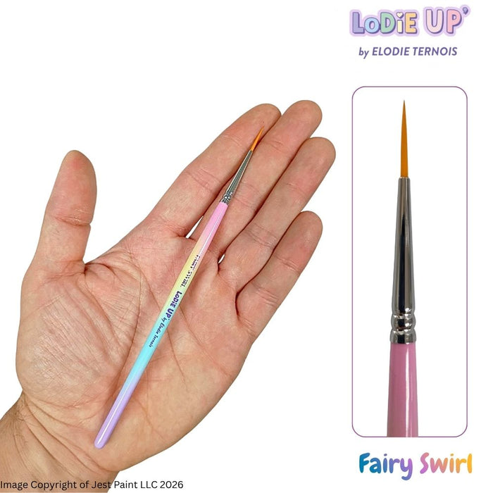 Lodie Up | Face Painting Brush by Elodie Ternois - Fairy Swirl