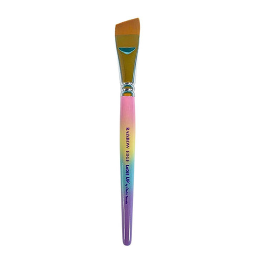 Lodie Up | Face Painting Brush by Elodie Ternois - Rainbow Edge Angle 3/4"