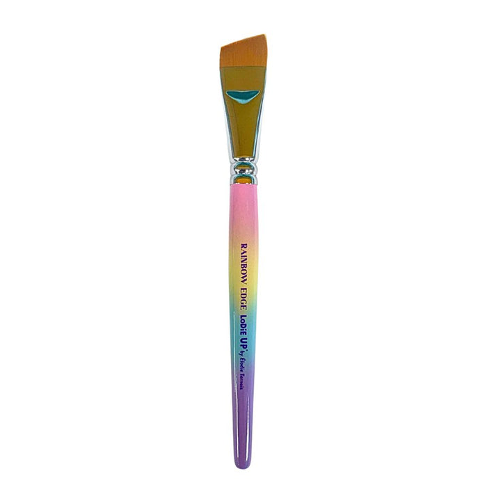 Lodie Up | Face Painting Brush by Elodie Ternois - Rainbow Edge Angle 3/4"